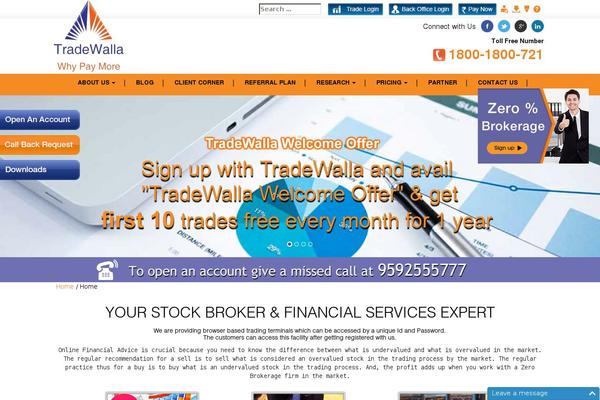 tradewalla.com site used Tradewalla