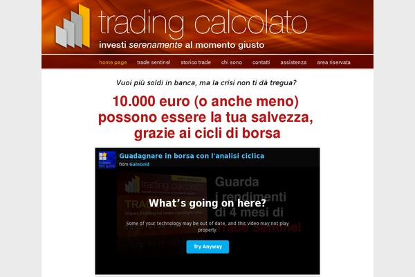 tradingcalcolato.it site used EnjoyBlog