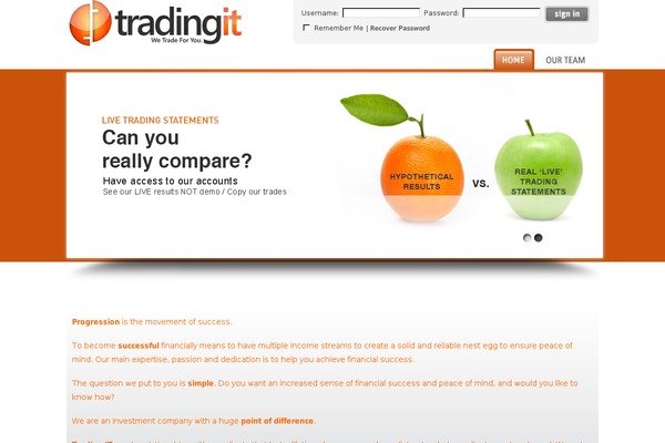 tradingit.com site used Tradingit