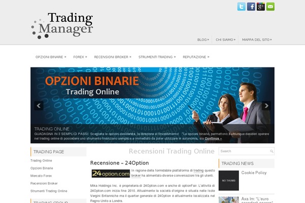 tradingmanager.it site used Canode
