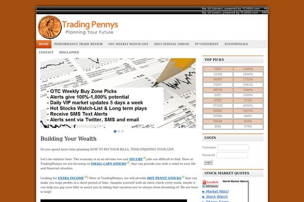 tradingpennys.com site used Tradingpennys