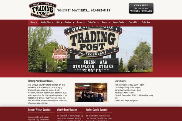 tradingpostqualityfoods.com site used Tradingpost