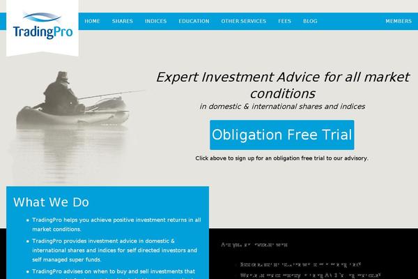 tradingpro.com.au site used Trading