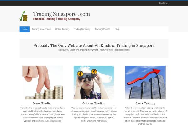 tradingsingapore.com site used Accelerate Pro
