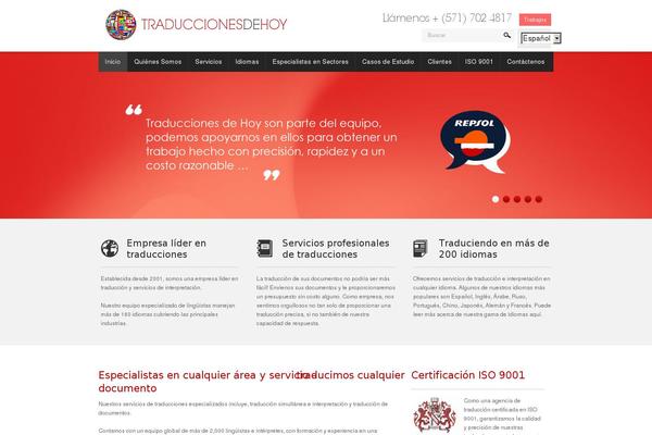 traduccionesdehoy.com site used Tdh