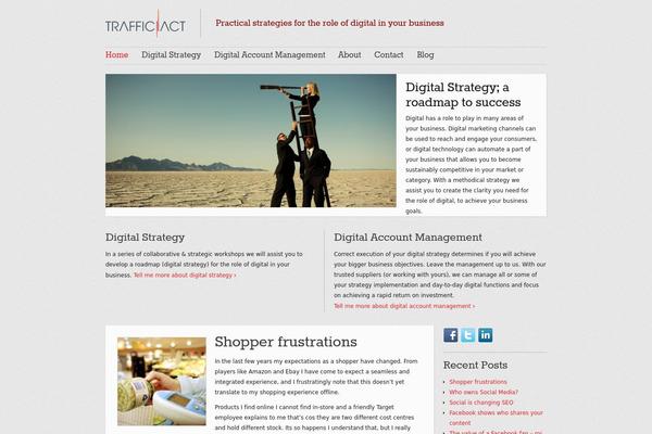 trafficact.com.au site used Website