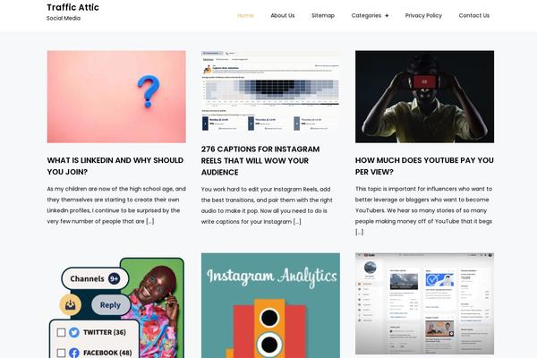 kourtier-blog theme websites examples