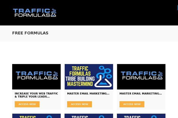 trafficformulas.com site used Social-learner