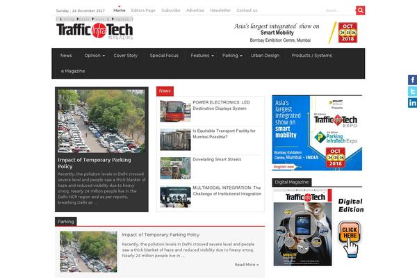 trafficinfratech.com site used Trafficmagazine