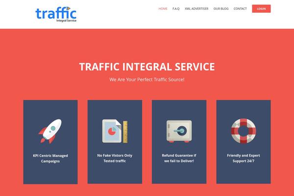 Bridge theme site design template sample