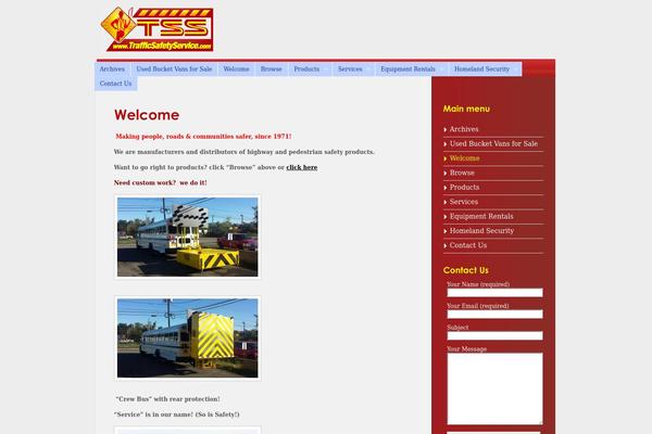 trafficsafetyservice.com site used Universal-business