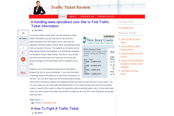 trafficticketguidance.com site used Myfedloanorg