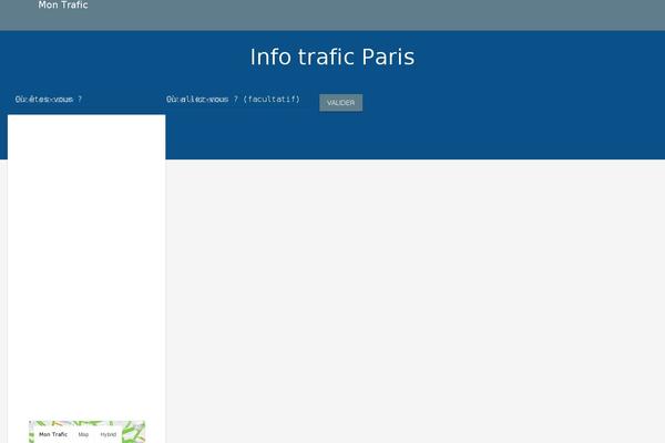 trafic-paris.com site used Mdlwp