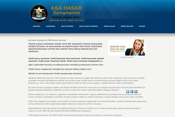 Karma theme site design template sample