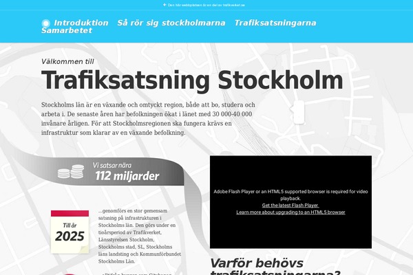 trafiksatsningstockholm.se site used Trsthlm