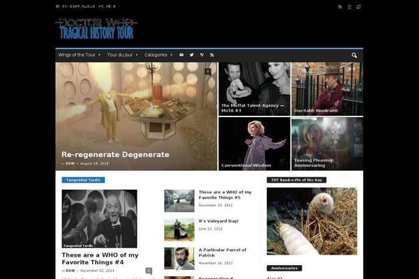 Ionmag theme site design template sample