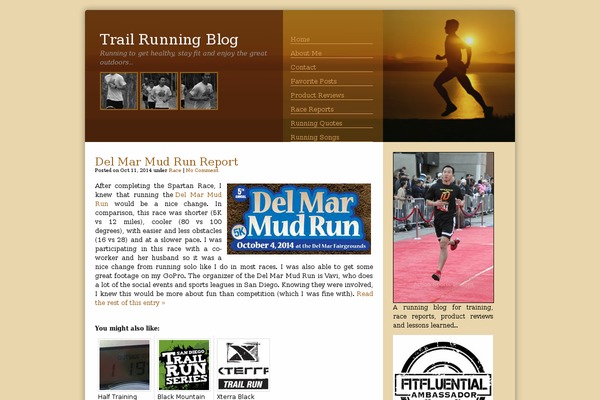 trail-running-blog.com site used Running-blog1
