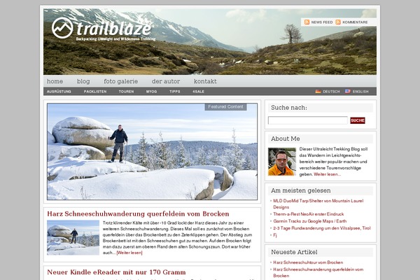 Site using Featured Content Gallery plugin