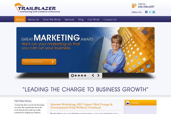 trailblazer-marketing.com site used Trailblazer
