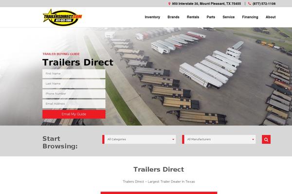 Site using Trailerstore plugin