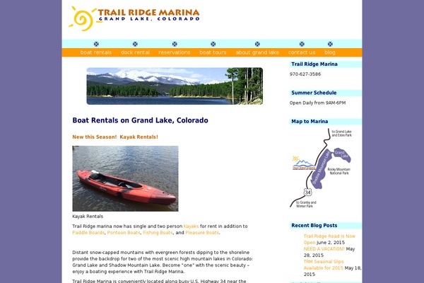 Trm theme site design template sample