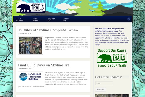 Total theme site design template sample