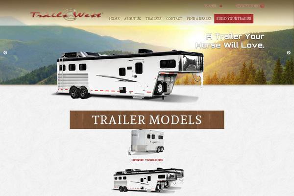 trailswesttrailers.com site used Happytrails-bs