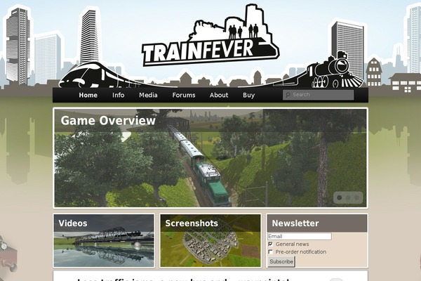 train-fever.com site used Twentyeleven-tf