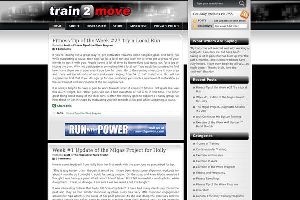 train2move.com site used Ubd Moneymaker Theme