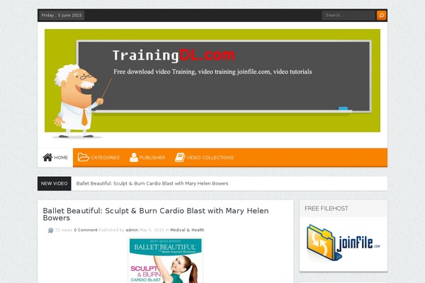 trainingdl.com site used Joinebook