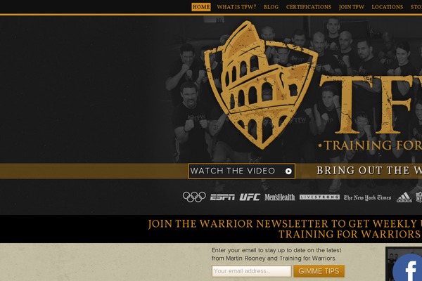 trainingforwarriors.com site used Megaproject-v1-07