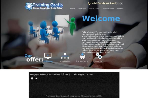 Site using Theme My Login plugin