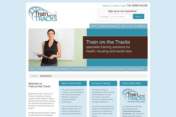 trainonthetracks.com site used Traintracks