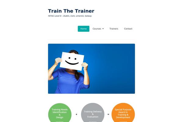 trainthetrainer.ie site used Catch Kathmandu