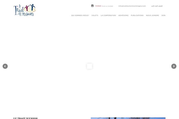 traitdunionmontmagny.com site used Dobasique