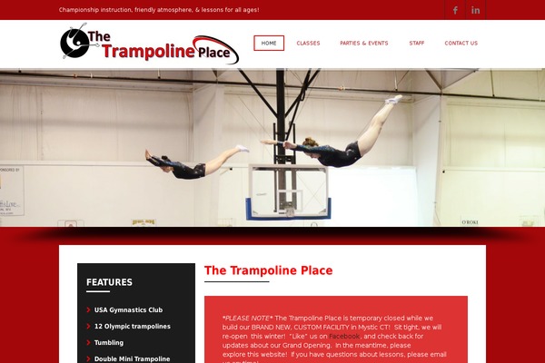 Fitness theme site design template sample