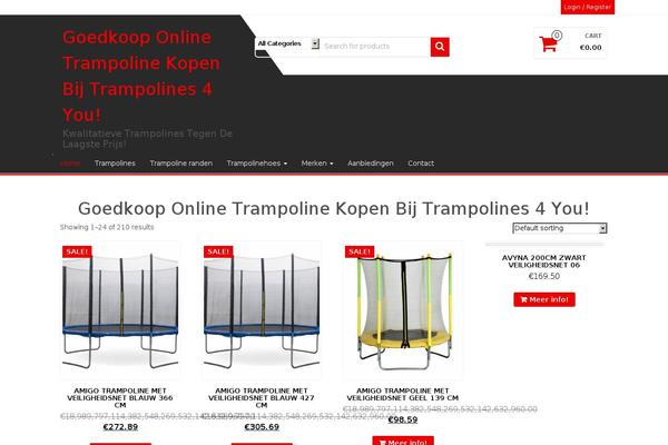 Alpha Store theme site design template sample