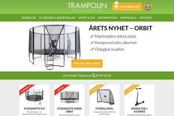 trampolinspecialisten.se site used Trampolin14