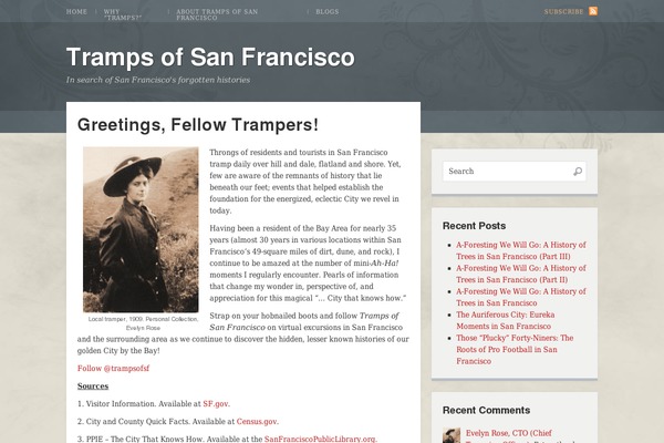 Renegade theme site design template sample