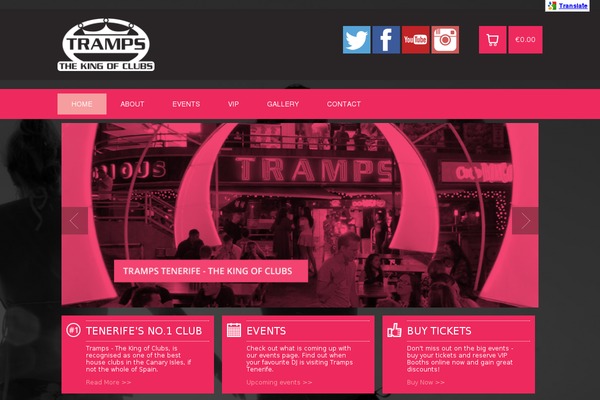 tramps WordPress theme, websites list used tramps theme tramps theme websites examples