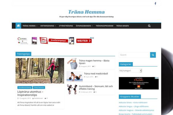 tranahemma.com site used Colormag-pro-bundle