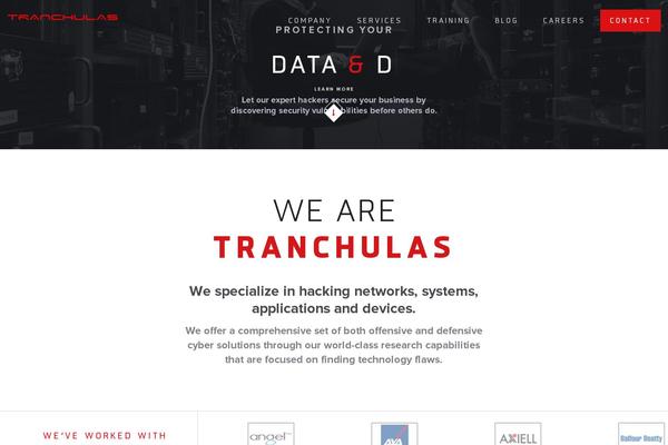 tranchulas.com site used Tranchulas