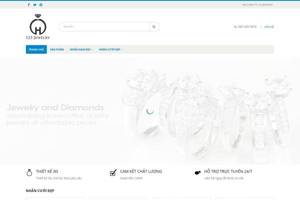 Porto theme site design template sample