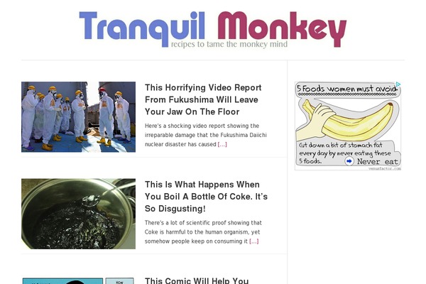 tranquilmonkey.com site used Genesis-sample-develop