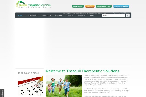 TTS theme site design template sample