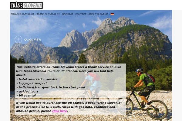 trans-slovenia.eu site used Goodplace