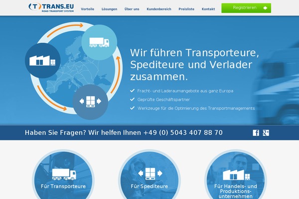 trans.eu site used Trans2018