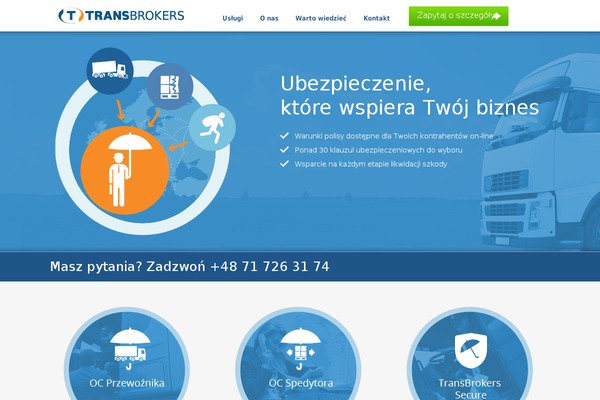 transbrokers.eu site used Transeu