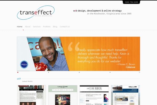 transeffect.com site used Transeffect