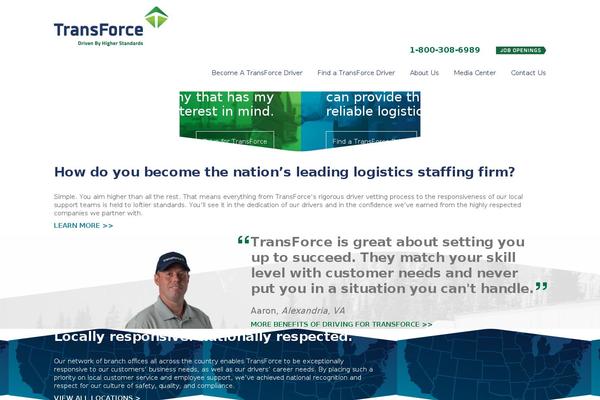 transforce theme websites examples